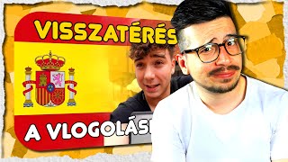 Szabyest VISSZATÉRT ÚJRA Vlogol Ezúttal Spanyolországból 🤯🇪🇸  Reakció [upl. by Yasmar123]