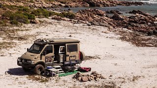 Tankwa Richtersveld Namakwa eco route wild camping in our Iveco Daily 4x4 [upl. by Acemahs118]