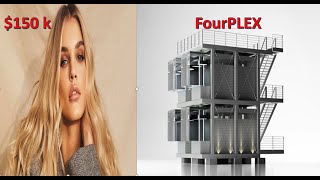 How I bought 1st investment property build 4Plex new fourplex modular construction ADU Coop [upl. by Oribella]