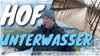 Obsthof Raddatz  Wir pumpen Wasser I Der Regen hört nicht auf I Die Drainage ist überfordert [upl. by Redwine278]