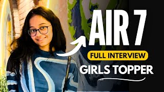 IIT JEE Tips from Girls Topper  AIR 7 🔥 [upl. by Eiggam960]