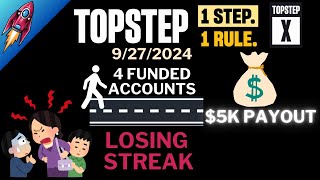 Bad Way to Lose  Trading Till I Get 5K Payout On 4 Topstep Express Funded Accounts [upl. by Netsyrc]