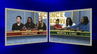 Science Bowl 201415 Hyattsville vs Martin Luther King [upl. by Acinomal457]