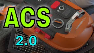 Worx Landroid acs install and review [upl. by Hgalehs]