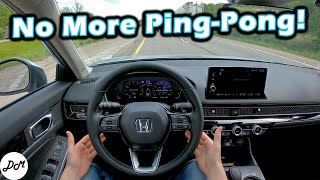 2022 Honda Civic – Lane Keeping Assist is Improved [upl. by Lraed]