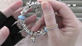 My Pandora Furbabies Bracelet Restyled [upl. by Clarissa]