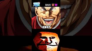 BAKI Got healed ❤️‍🩹  baki vs kayuri 💀 shorts baki baki hanma anime viral [upl. by Nosna]