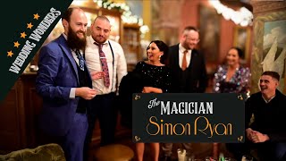 Castle Leslie Wedding Magic with The Magician Simon Ryan [upl. by Ycniuqed]