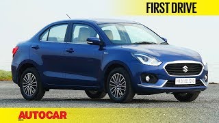 Maruti Dzire  First Drive  Autocar India [upl. by Tai]