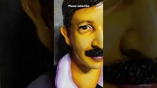 Kabhi albida na kehena❤️স্বর্গীয় বাবার মূর্তি🥺shorts art shortsfeed follow viralvideo [upl. by Martinic]