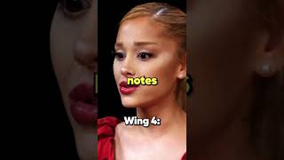 Ariana Grande REACTS To Every HOT WING 🍗 [upl. by Analat174]