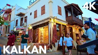 Antalya Town Walking Tour Turkey Kalkan 🇹🇷  4K  Afternoon Sunset Walk [upl. by Amelina]