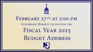 Governor Murphy Delivers the Fiscal Year 2025 Budget Address on February 27th 2024 [upl. by Illek]