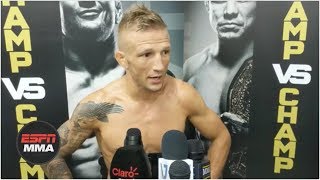 TJ Dillashaw Cut to 125 ‘easier than I thought’  ESPN MMA [upl. by Lawrence]