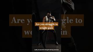 Are You Struggle To Gain Weightgym food exercise motivation ytshorts facts [upl. by Eatnod935]