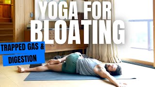 Yoga for Bloating Digestion Ulcerative Colitis amp IBS [upl. by Arela]