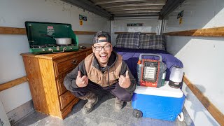 Living in a RENTAL UHAUL Overnight Beachside Camping [upl. by Chlores]