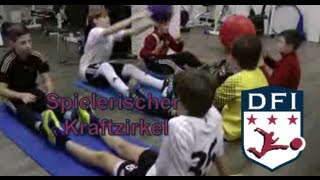 spielerischer Kraftzirkel am Deutschen Fußball Internat Bad Aibling [upl. by Goldstein]