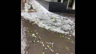 Walk through Canberra CBD after Hail Storm  20 01 2020 [upl. by Sergent]