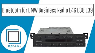 Bluetooth nachrüsten BMW Business Radio E46 E38 E39 [upl. by Rodrich245]