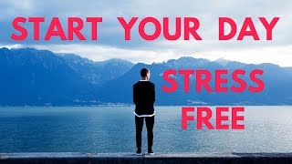 5 MINUTE MORNING MEDITATION FOR STRESS amp ANXIETY  STRESS FREE YOUR MIND [upl. by Ajnin]