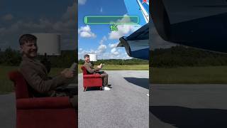 Human🧑 Vs Jet engine🛬 shorts mrbeast experiment yt [upl. by Balsam338]