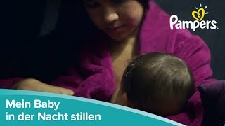 Mein Baby in der Nacht stillen  Pampers [upl. by Alenson799]