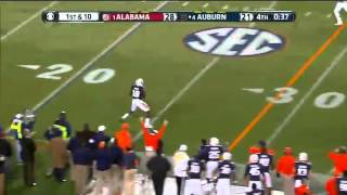 11302013 Alabama vs Auburn Football Highlights [upl. by Atinuaj723]