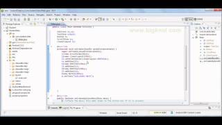 Android Tutorial1 Android Pure Java Programming without XML [upl. by Artcele]