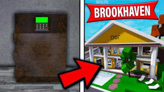 EN GÜVENLİ KASA HANGİ EVDE🕵️‍♂️😋  ROBLOX BROOKHAVEN RP 🏡 [upl. by Knut884]