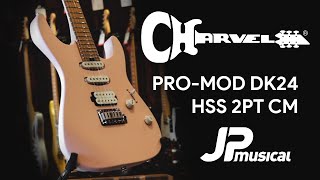 CHARVEL PRO MOD DINKY 24 HSS SHELL PINK  HIGHLIGHTS [upl. by Mariel]