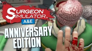 MOTION CONTROLS  Surgeon Simulator Anniversary Edition  PS4 Gameplay [upl. by Ahseiym]