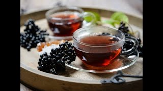 5 Amazing Health Benefits Of Elderberry Tea [upl. by Nnyllatsyrc]