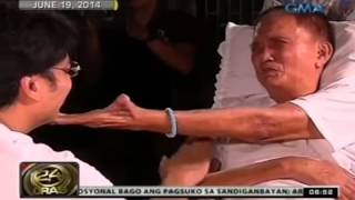 24Oras Sen Revilla emosyonal nang magpaalam sa amang si Don Ramon [upl. by Cave]