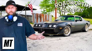 Transforming A Budget Pontiac Into the ICONIC Bandit Trans Am  Roadworthy Rescues [upl. by Henni]