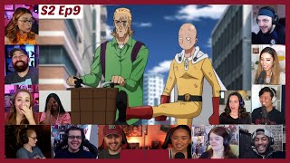 One Punch Man Season 2 Episode 9 Reaction Mashup  ワンパンマン Episode 21 [upl. by Resa238]