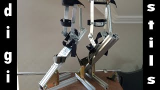 Digigrade stilts digi stilts diy [upl. by Kalfas]