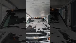 ❄️ 27° cold start 94 65 turbo diesel Silverado automobile fyp [upl. by Keemahs888]