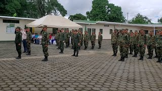 Efectivos del cuarto comando regional del Ejército de Nicaragua reciben ascensos en grados militares [upl. by Kussell272]