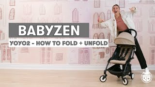 How to Fold the BabyZen YoYo2 Stroller [upl. by Sauers]