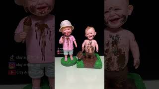 Fun Bobbleheads ：Cute Ice Cream Character amp Muddy Playful Figure [upl. by Bertasi]