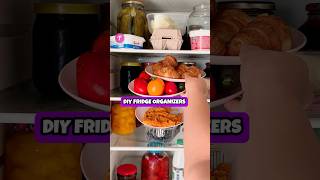 Organize Your Fridge Like a Pro with These Easy DIYs shorts [upl. by Airdnat472]