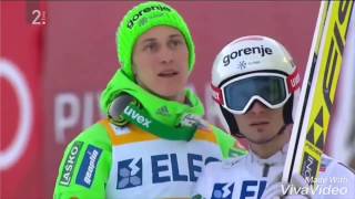 Slovenski smuÄŤarski skoki  Ski jumping Slovenia [upl. by Myrwyn422]