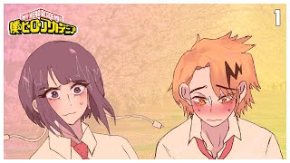 Kaminaris Confession  Part 1 My Hero Academia Kamijirou Comic Dub [upl. by Hussar]