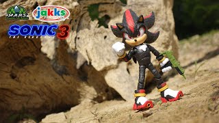 The DEFINITIVE Shadow Figure  Jakks Pacific Sonic The Hedgehog 3 Movie Figure [upl. by Boudreaux]