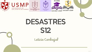 PBM  SESIÓN 12  LETICIA CARBAJAL  20242 [upl. by Atronna502]