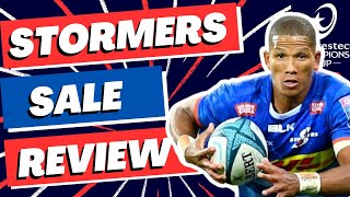 Stormers v Sale Review  Champions Cup 202324 [upl. by Arahd110]