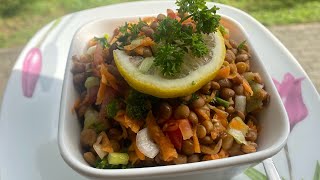 salade de lentilles Délicieux [upl. by Aihsema]