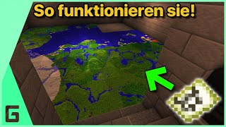 So funktionieren die KARTEN in Minecraft 119 [upl. by Okechuku]