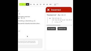 I am so annoyed 😡 Dr frost maths on quadratic inequality [upl. by Akimed]